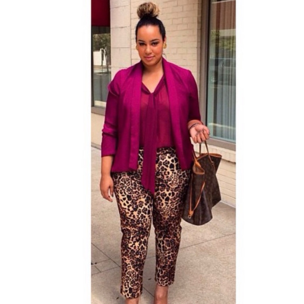 Eloquii Leopard Pants